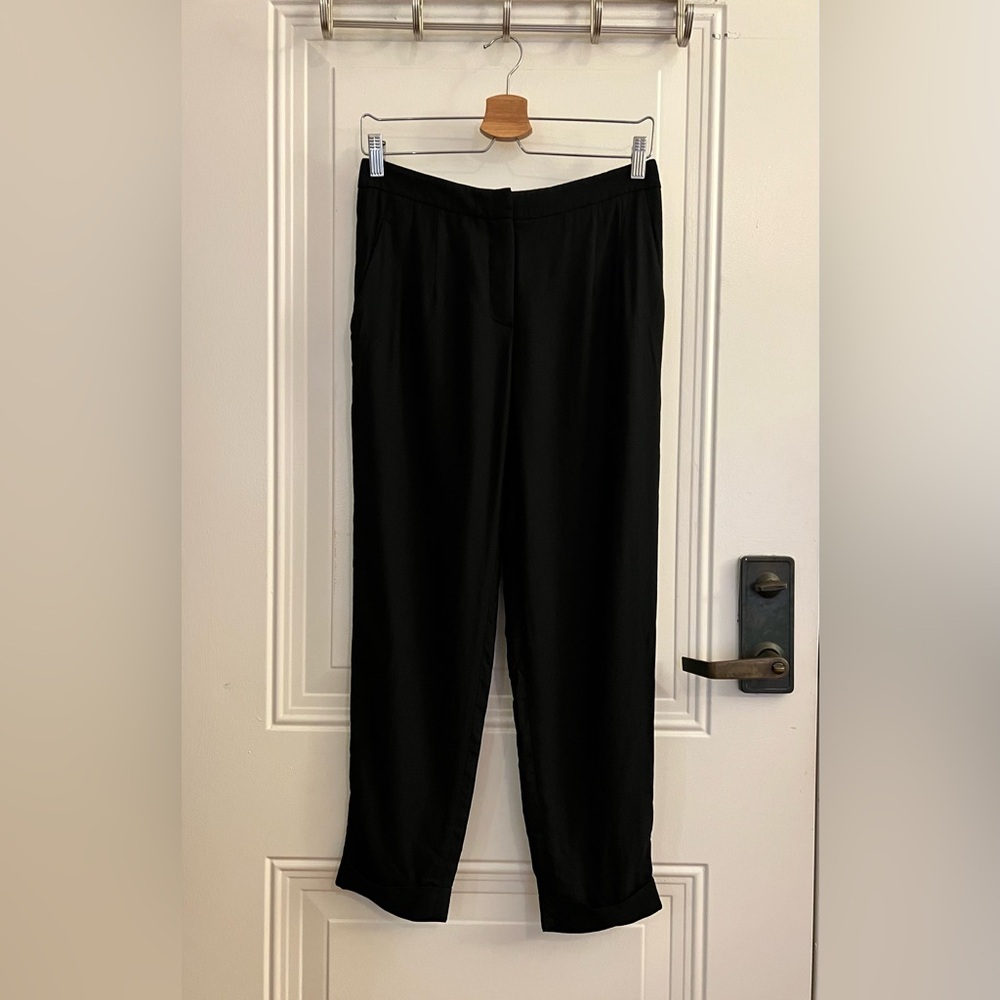 Theory Cropped Cuffed Pants